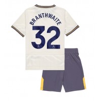 Echipament fotbal Everton Jarrad Branthwaite #32 Tricou Treilea 2024-25 pentru copii maneca scurta (+ Pantaloni scurti)